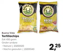Hanos Buena Vida Tortillachips aanbieding