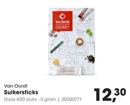 Hanos Van Oordt Suikersticks aanbieding