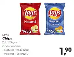 Hanos Lay's Chips aanbieding