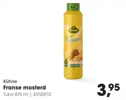 Hanos Kühne Franse Mosterd aanbieding