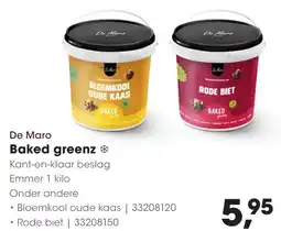 Hanos De Maro Baked Greenz aanbieding
