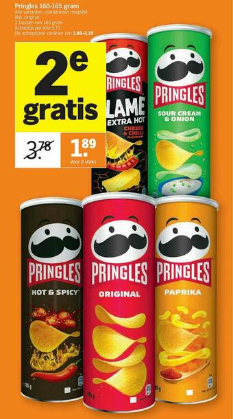 Albert Heijn Pringles aanbieding