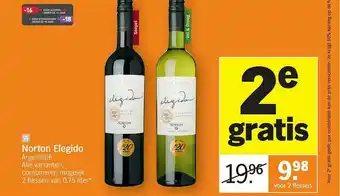Albert Heijn Norton Elegido aanbieding