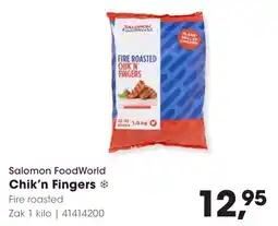 Hanos Salomon FoodWorld Chik'n Fingers aanbieding