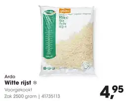 Hanos Ardo Witte rijst aanbieding