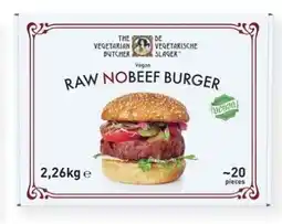 Hanos De Vegetarische Slager NoBeef Burgers aanbieding