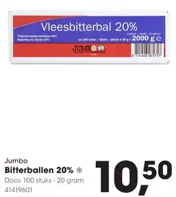 Hanos Jumbo Bitterballen 20% aanbieding