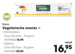 Hanos Mora Vegetarische Snacks aanbieding
