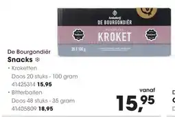 Hanos De Bourgondiër Snacks aanbieding