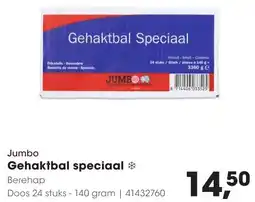 Hanos Jumbo Gehaktbal Speciaal aanbieding