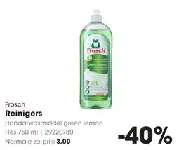 Hanos Frosch Reinigers aanbieding