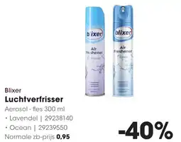 Hanos Blixer Luchtverfrisser aanbieding