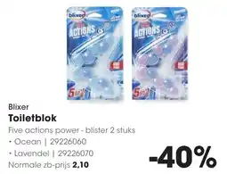 Hanos Blixer Toiletblok aanbieding