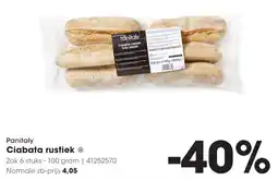 Hanos Panitaly Ciabata Rustiek aanbieding