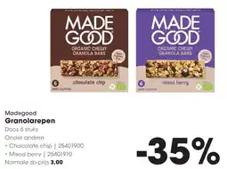 Hanos Madegood Granolarepen aanbieding
