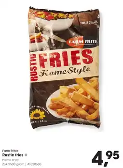 Hanos Farm Frites Rustic Fries Home Style aanbieding