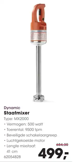 Dynamic Staafmixer