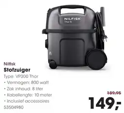Hanos Nilfisk Stofzuiger aanbieding