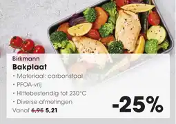 Hanos Birkmann Bakplaat aanbieding