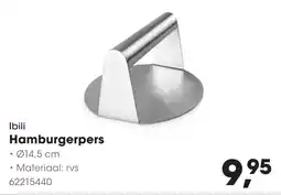 Hanos Ibili Hamburgerpers aanbieding