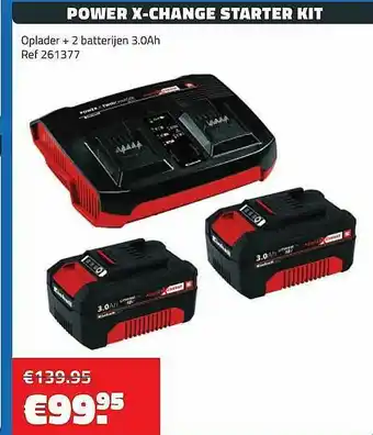 Power X-change Starter Kit