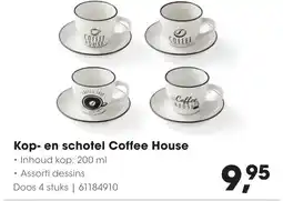 Hanos Kop- en schotel Coffee House aanbieding