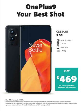 Base One Plus 9 5g aanbieding