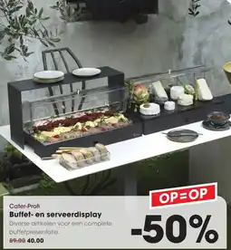 Hanos Cater-Profi Buffet- en serveerdisplay aanbieding