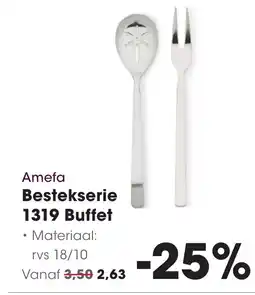 Hanos Amefa Bestekserie 1319 Buffet aanbieding