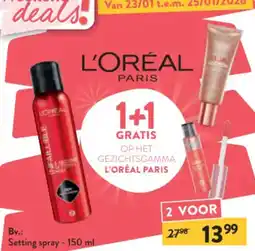 Di L'oreal Setting spray aanbieding