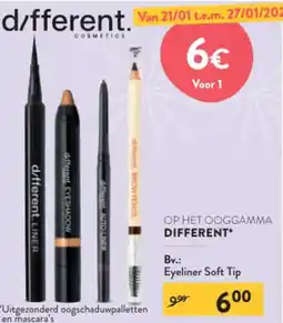 Di Different Eyeliner Soft Tip aanbieding