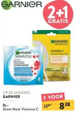 Di Garnier Sheet Mask Vitamine C aanbieding