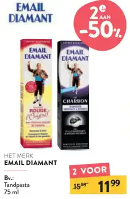 Di Email diamant tandpasta aanbieding