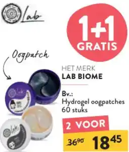 Di Lab biome Hydrogel oogpatches aanbieding