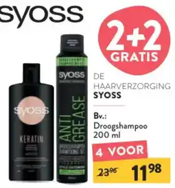 Di Syoss Droogshampoo aanbieding