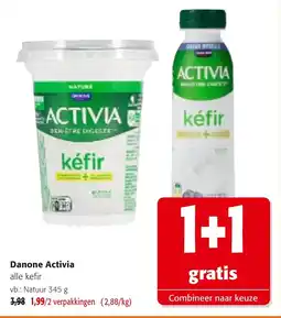 Colruyt Danone Activia alle kefir aanbieding