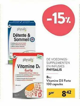 Bv.: Vitamine D3 Forte 100 Capsules