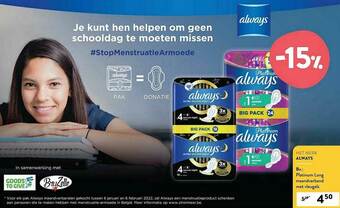 Di Always aanbieding