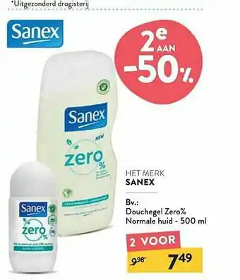 Di Het Merk Sanex aanbieding