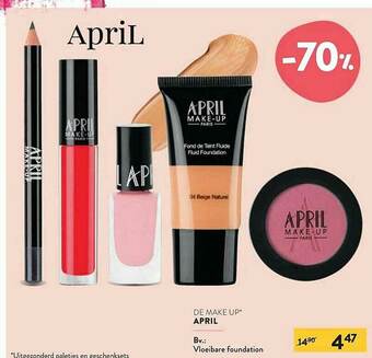 Di De Make Up April aanbieding