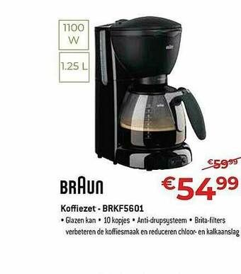 Exellent Braun Koffiezet aanbieding