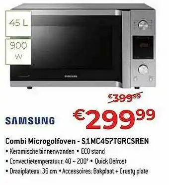 Exellent Samsung Combi Microgolfoven aanbieding