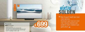 Expert Panasonic Uhd Tv Patx50jx850e aanbieding