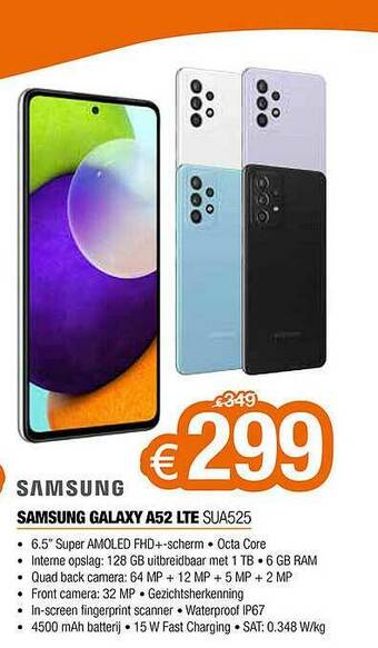 Expert Samsung Galaxy A52 Lte Sua525 aanbieding
