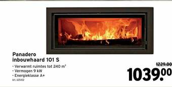 GAMMA Panadero Inbouwhaard 101 S aanbieding