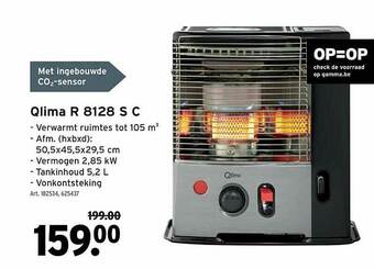 GAMMA Qlima R 8128 S C aanbieding