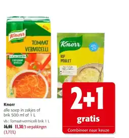 Colruyt Knorr aanbieding