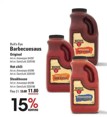 Bull's-eye Barbeuesaus