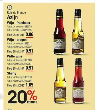 Rois De France Azijn
