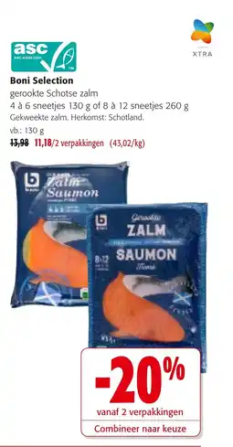 Colruyt Boni selection gerookte schotse zalm aanbieding